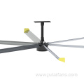 Permanent magnet industrial ceiling fan